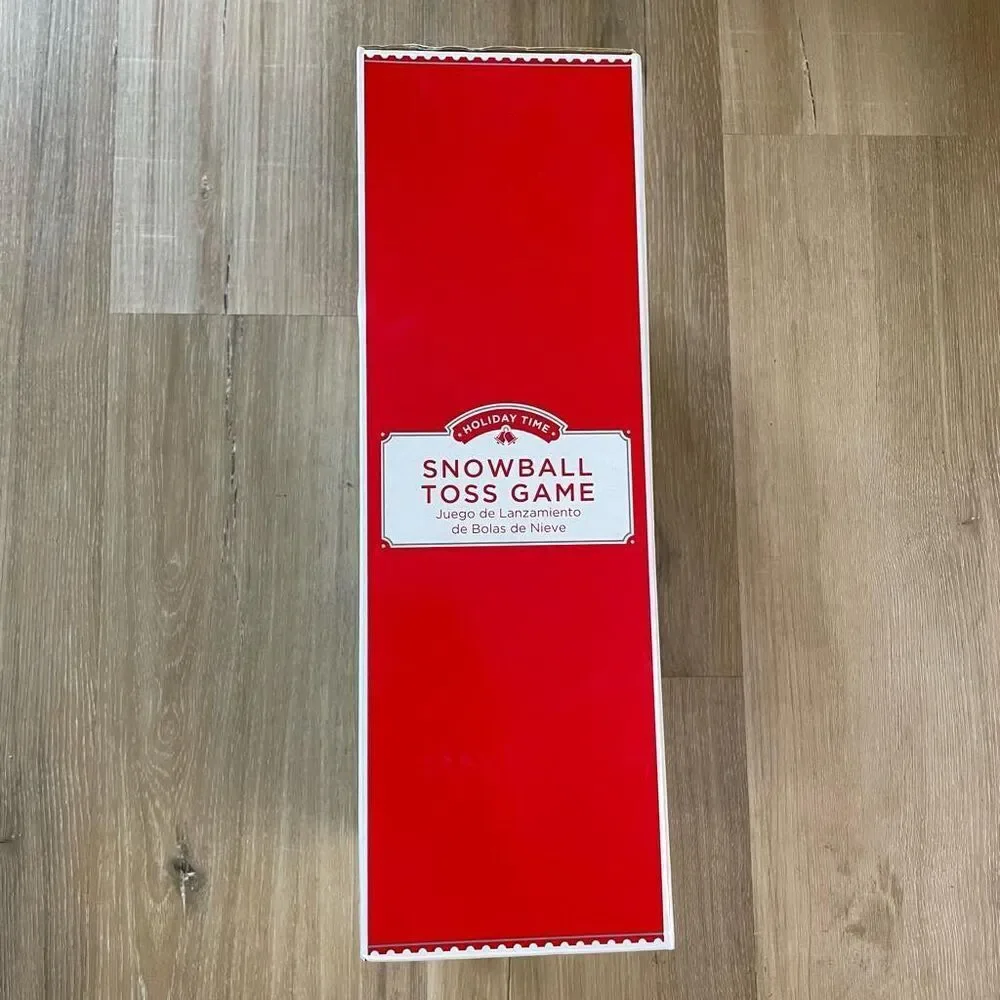 Snowball Toss Game Holiday Time New In Box